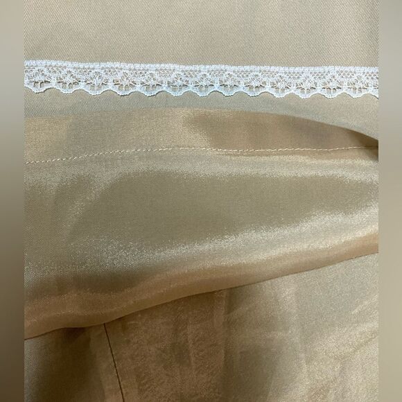 J. McLaughlin Dillards tan skirt Size 8 - Picture 3 of 5